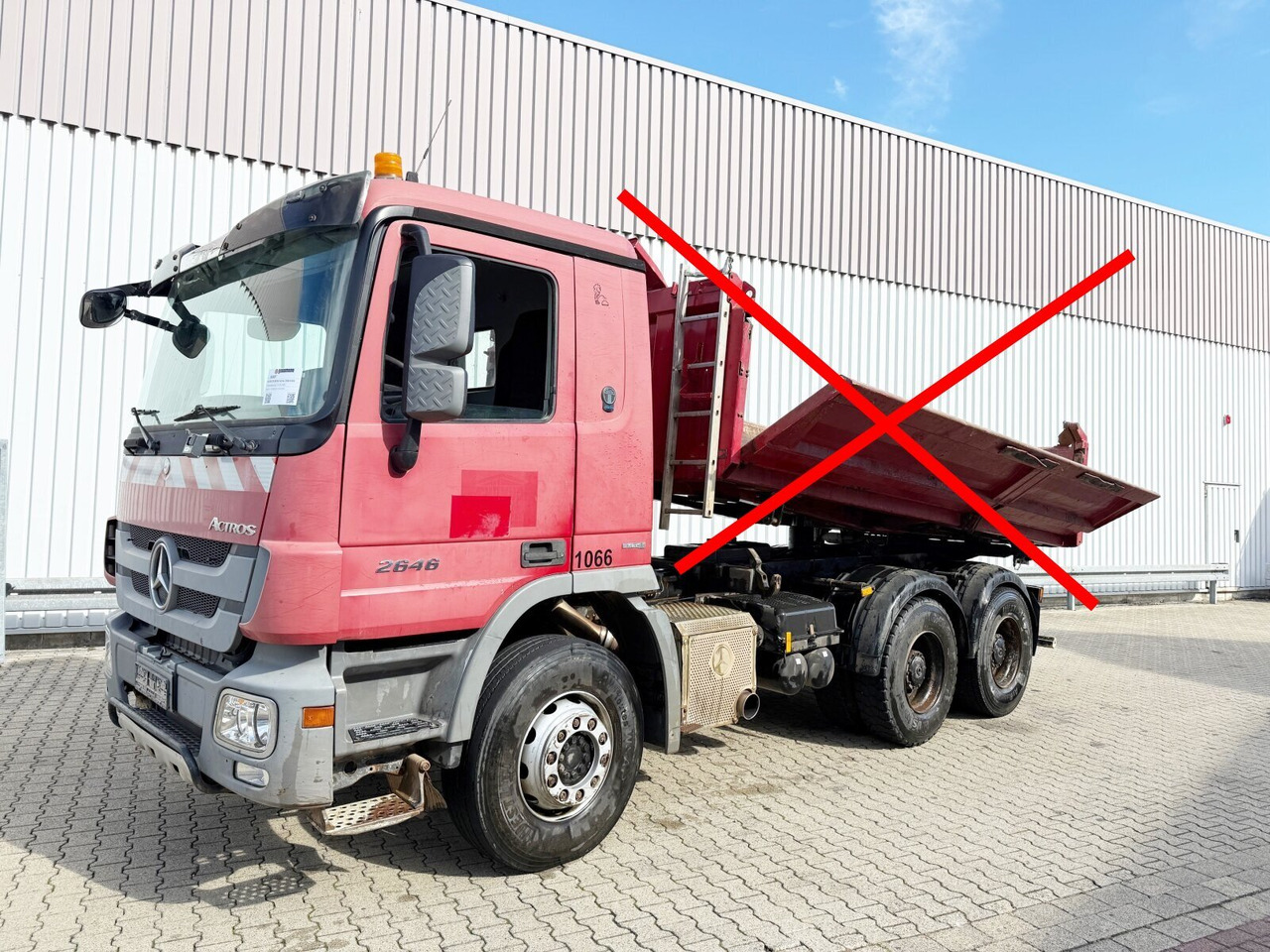 Mercedes-Benz Actros 2646 K 6x4 Actros 2646 K 6x4, Retarder - Camião chassi: foto 1 Mercedes-Benz Actros 2646 K 6x4 Actros 2646 K 6x4, Retarder - Camião chassi: foto 1