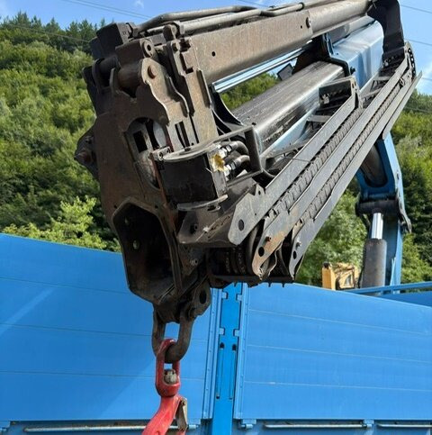 Mercedes-Benz Actros 2741 L 6x4 Actros 2741 L 6x4, Twist-Lock ausz. auf 3m, Heckkran Palfinger PK 42502-D, Funk - Camião de caixa aberta/ Plataforma, Camião grua: foto 2 Mercedes-Benz Actros 2741 L 6x4 Actros 2741 L 6x4, Twist-Lock ausz. auf 3m, Heckkran Palfinger PK 42502-D, Funk - Camião de caixa aberta/ Plataforma, Camião grua: foto 2