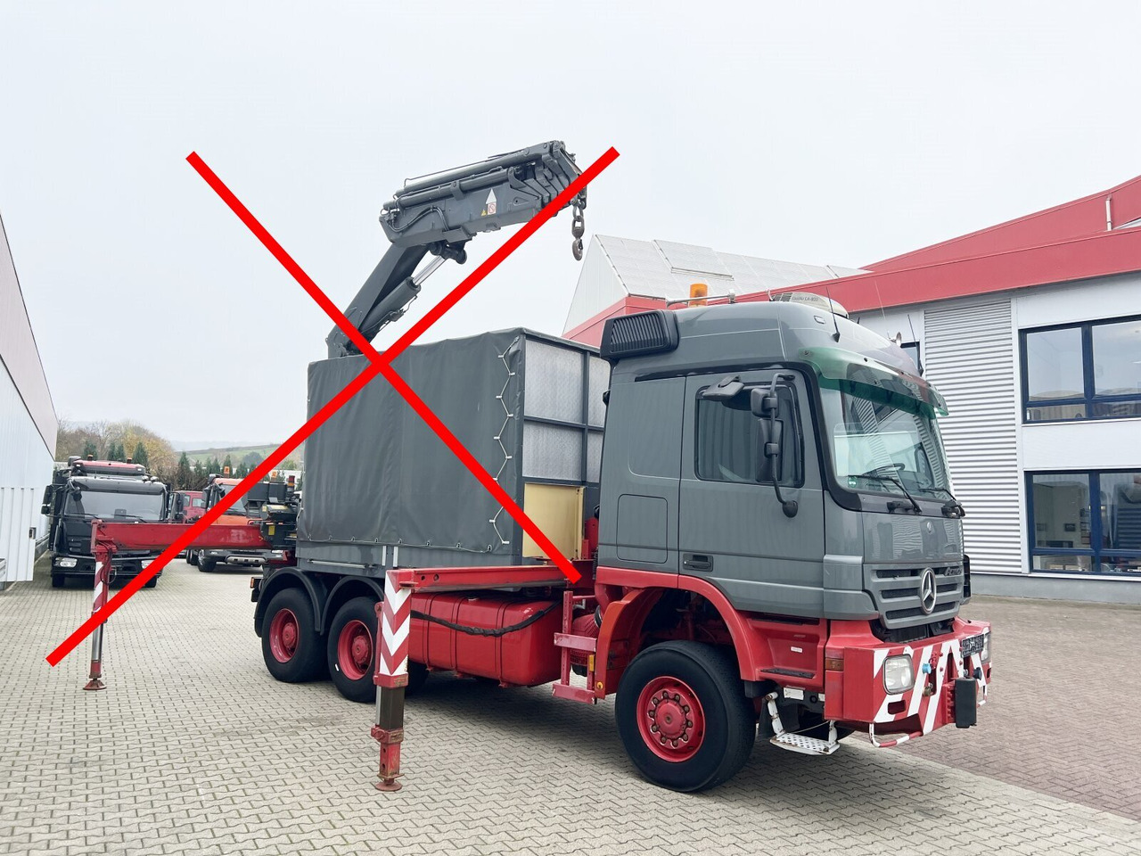 Leasing de Mercedes-Benz Actros 3346 AK 6x6 Actros 3346 AK 6x6 Mercedes-Benz Actros 3346 AK 6x6 Actros 3346 AK 6x6: foto 7
