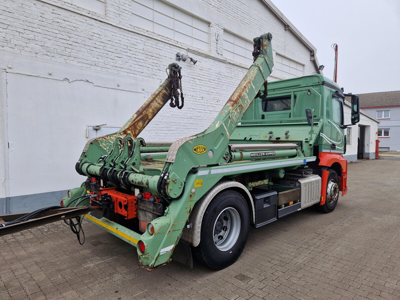 Camião multibenne Mercedes-Benz Antos 1848 L 4x2 Antos 1848 L 4x2, Meiller AK 12 MTG Teleskop, Funk, Retarder, Klima, Standhzg.,: foto 9