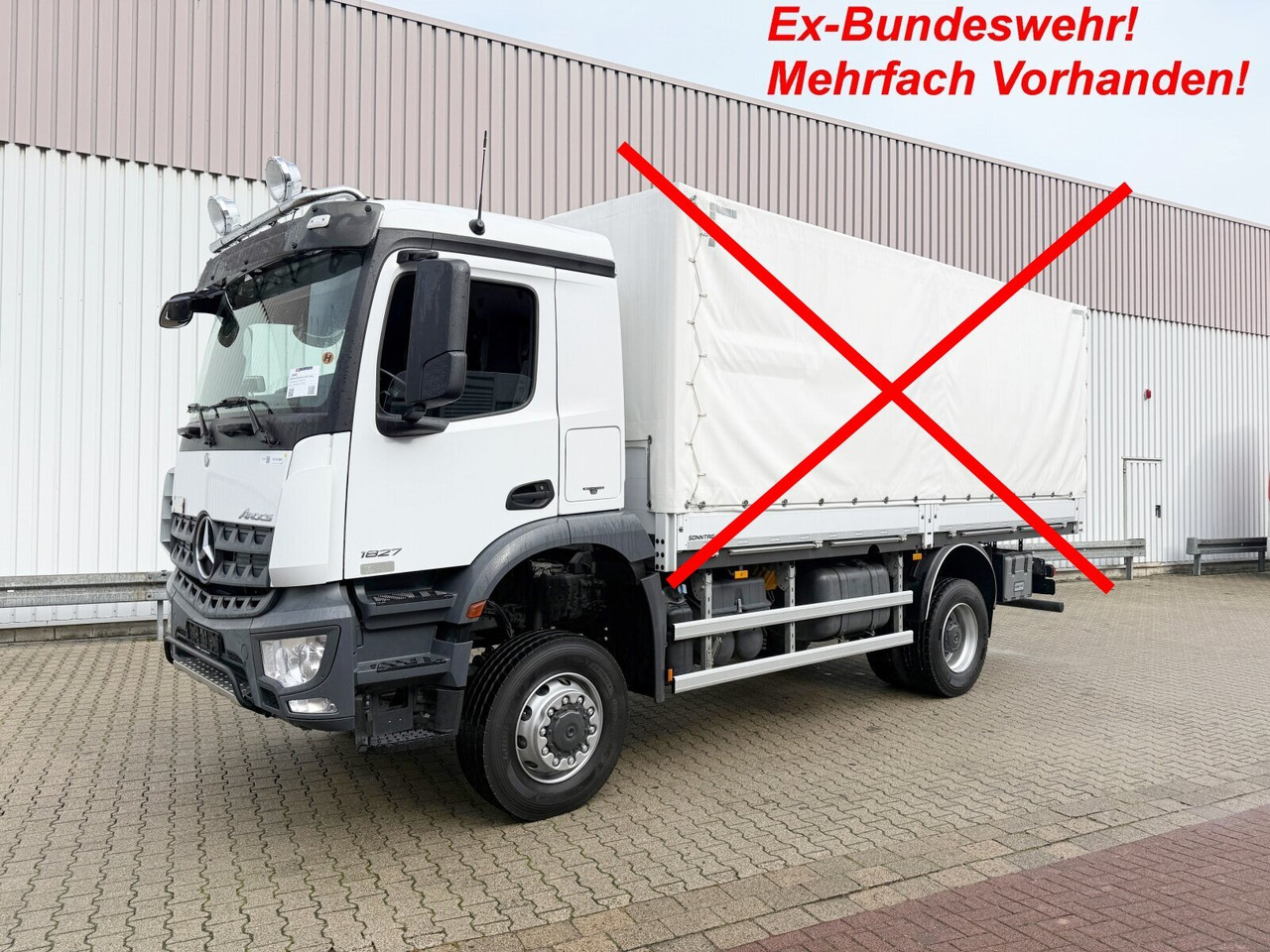 Mercedes-Benz Arocs 1827/30 A 4x4 Arocs 1827/30 A 4x4, mehrfach vorhanden! - Camião chassi: foto 1 Mercedes-Benz Arocs 1827/30 A 4x4 Arocs 1827/30 A 4x4, mehrfach vorhanden! - Camião chassi: foto 1