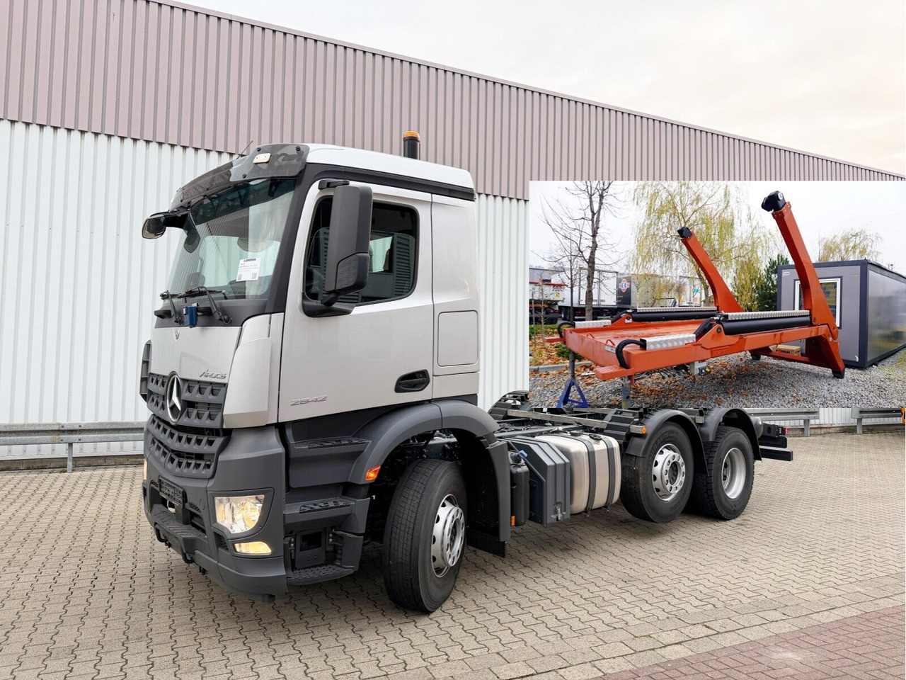 Mercedes-Benz Arocs 2542 L 6x2/4 Arocs 2542/45 L 6x2/4, Vorlauflenk-/liftachse, Navi, MultimediaCockpit - Camião multibenne: foto 1 Mercedes-Benz Arocs 2542 L 6x2/4 Arocs 2542/45 L 6x2/4, Vorlauflenk-/liftachse, Navi, MultimediaCockpit - Camião multibenne: foto 1