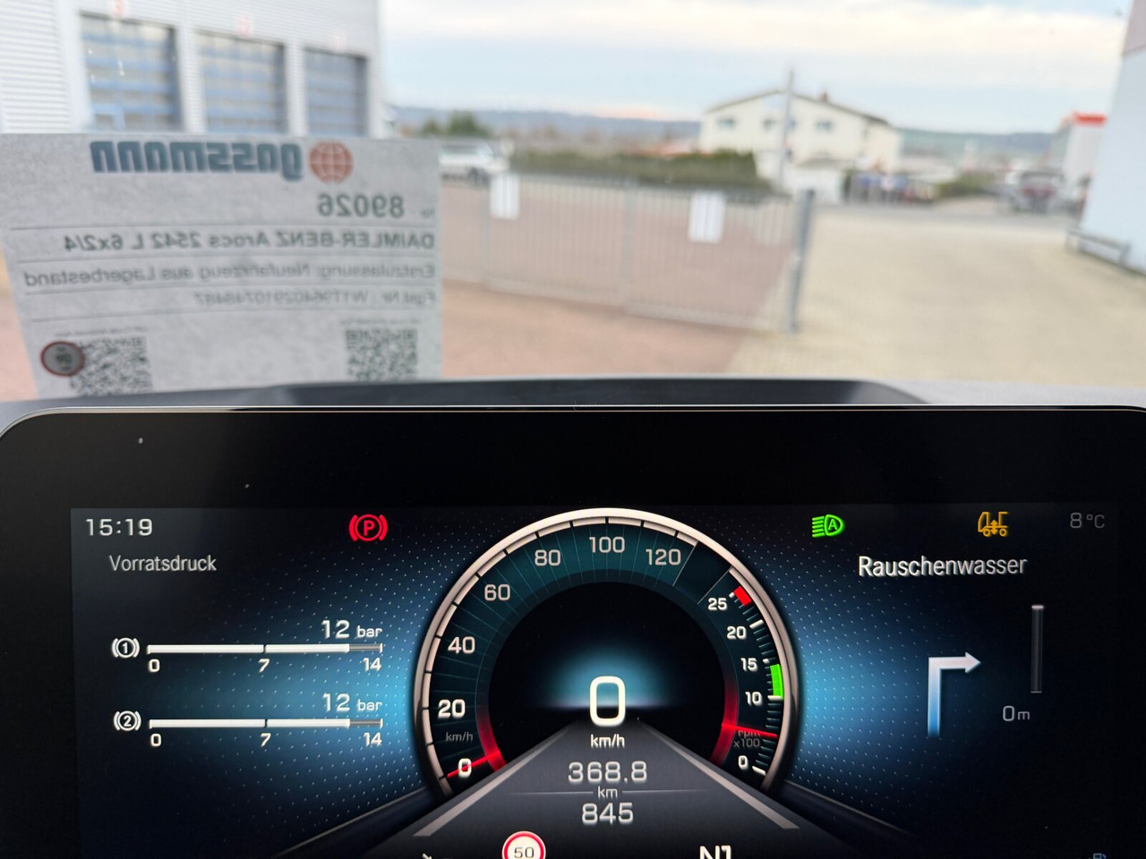 Mercedes-Benz Arocs 2542 L 6x2/4 Arocs 2542/45 L 6x2/4, Vorlauflenk-/liftachse, Navi, MultimediaCockpit - Camião chassi: foto 4 Mercedes-Benz Arocs 2542 L 6x2/4 Arocs 2542/45 L 6x2/4, Vorlauflenk-/liftachse, Navi, MultimediaCockpit - Camião chassi: foto 4