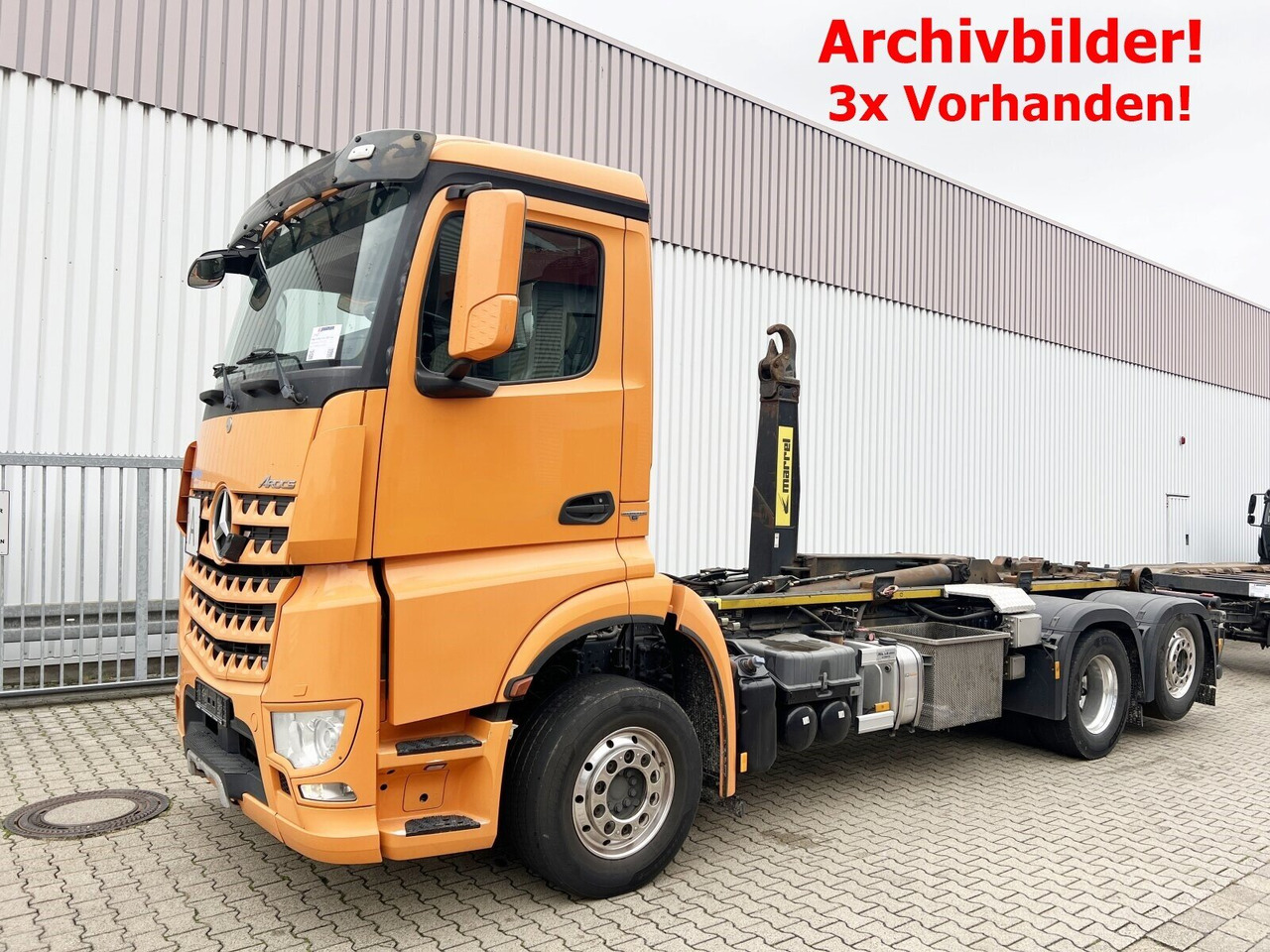 Mercedes-Benz Arocs 2552 L 6x2 Arocs 2552 L 6x2, Lenk-/Liftachse - Camião polibenne: foto 1 Mercedes-Benz Arocs 2552 L 6x2 Arocs 2552 L 6x2, Lenk-/Liftachse - Camião polibenne: foto 1