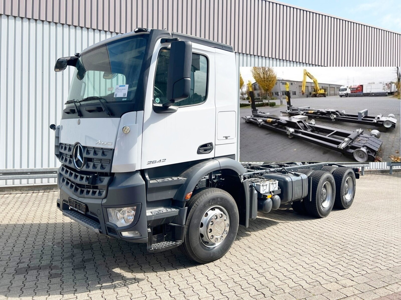 Mercedes-Benz Arocs 2642 K 6x4 Arocs 2642 K 6x4/33 , Retarder, Motorabtrieb - Camião polibenne: foto 1 Mercedes-Benz Arocs 2642 K 6x4 Arocs 2642 K 6x4/33 , Retarder, Motorabtrieb - Camião polibenne: foto 1