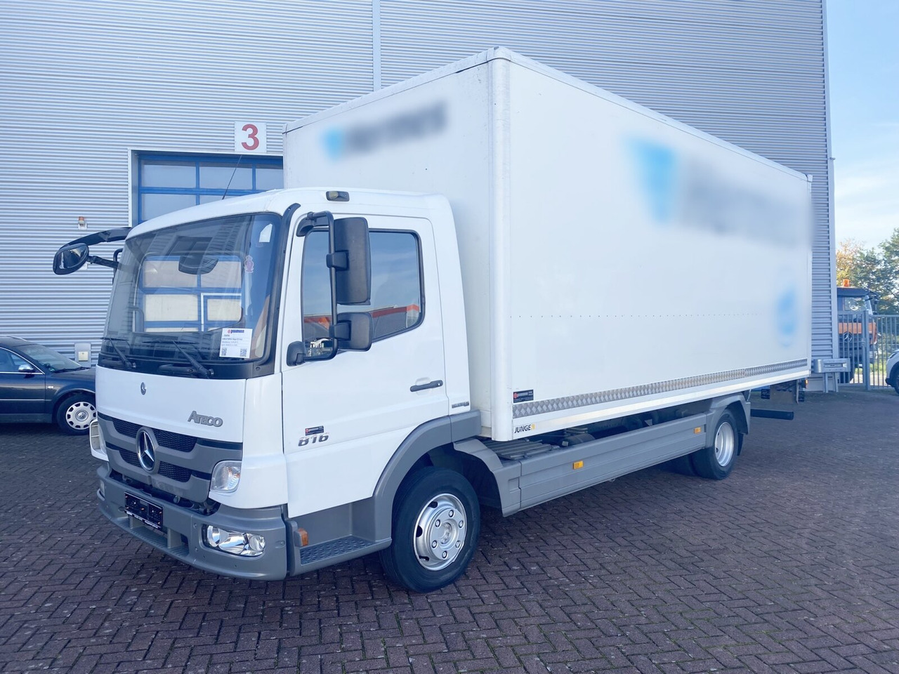 Mercedes-Benz Atego 816 4x2 Atego 816 4x2 mit Sörensen LBW - Camião furgão: foto 1 Mercedes-Benz Atego 816 4x2 Atego 816 4x2 mit Sörensen LBW - Camião furgão: foto 1