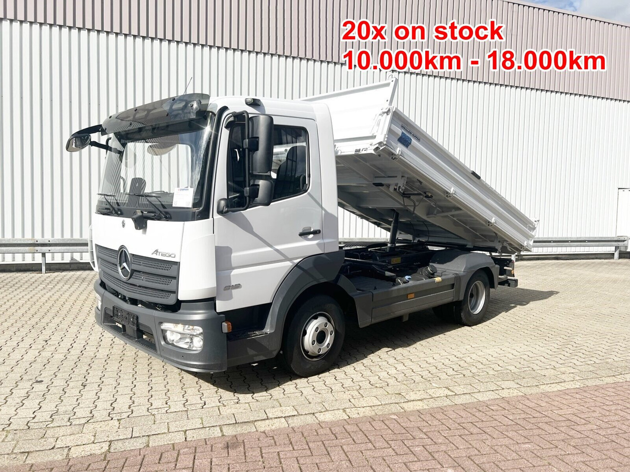 Mercedes-Benz Atego 818/23 K 4x2 Atego 818/23 4x2, 2x AHK, Meiller-Kipper, mehrfach Vorhanden! - Camião chassi: foto 1 Mercedes-Benz Atego 818/23 K 4x2 Atego 818/23 4x2, 2x AHK, Meiller-Kipper, mehrfach Vorhanden! - Camião chassi: foto 1