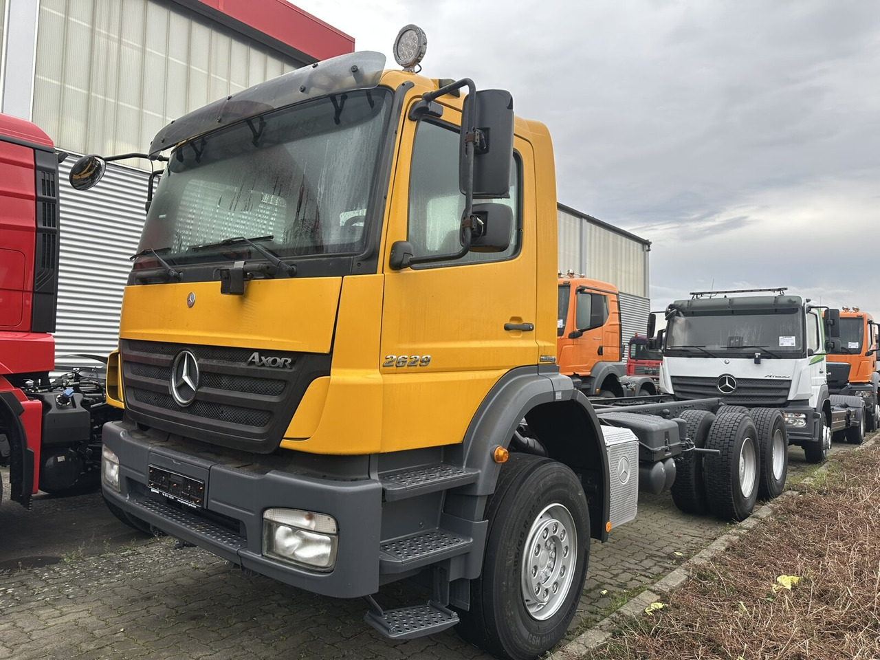 Camião chassi Mercedes-Benz Axor 2629 K 6x4 Axor 2629 K 6x4, PTO, Steel, Manual, 6-Zylinder: foto 8