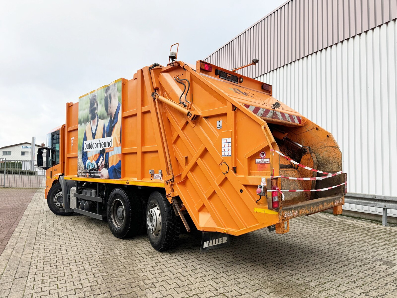 Caminhão de lixo para transporte de lixo Mercedes-Benz Econic 2633 LL 6x2/4 NLA Econic 2633 LL 6x2/4 NLA, EEV, Lenkachse, Haller Aufbau: foto 13