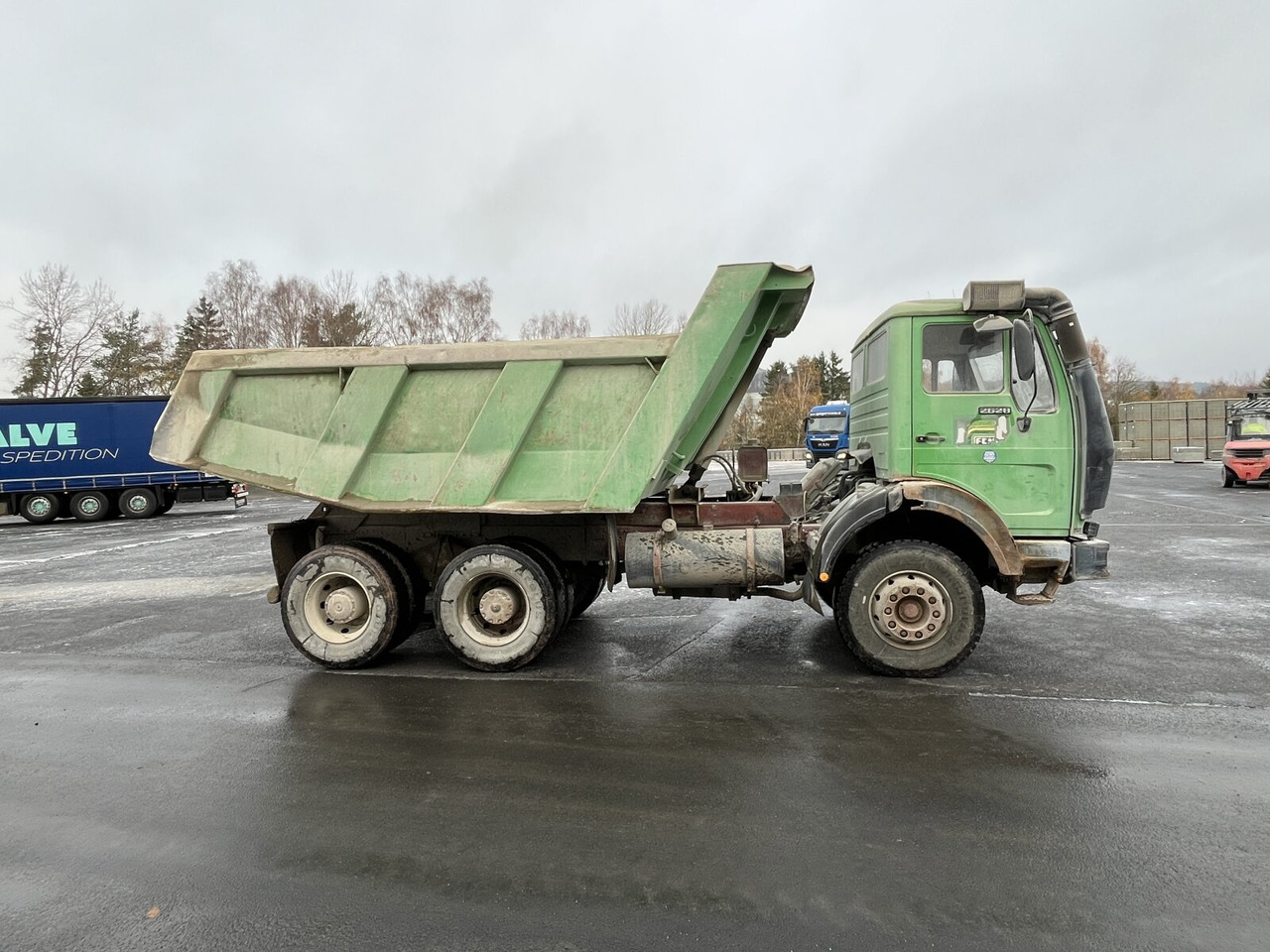 Mercedes-Benz NG 2628 K 6x4 NG 2628 K 6x4, V8, MEILLER Stahlmulde ca. 10³ - Dumper: foto 2 Mercedes-Benz NG 2628 K 6x4 NG 2628 K 6x4, V8, MEILLER Stahlmulde ca. 10³ - Dumper: foto 2