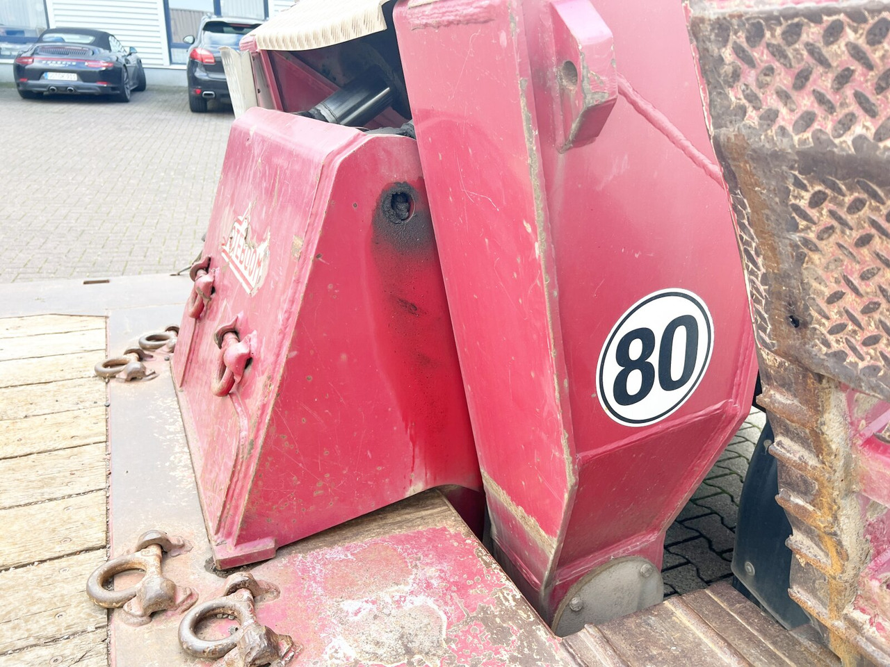 Nooteboom Euro-64-13 Euro-64-13, Jeepdolly, Tiefbett, Verbr. auf 3,2m, hydr. Lenkung - Semi-reboque baixa: foto 2 Nooteboom Euro-64-13 Euro-64-13, Jeepdolly, Tiefbett, Verbr. auf 3,2m, hydr. Lenkung - Semi-reboque baixa: foto 2