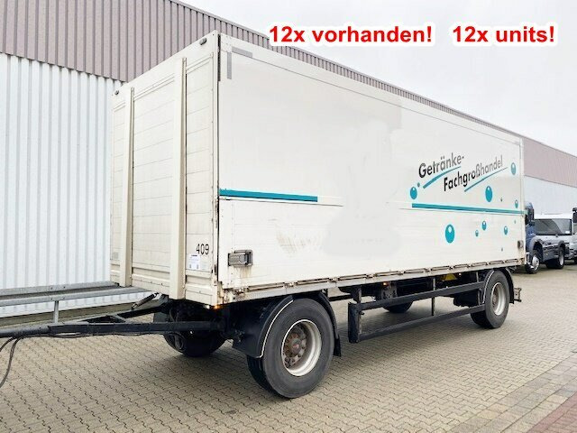 Orten PRASQ 18 Getränkeanhänger PRASQ 18 Getränkeanhänger, Stapleraufnahme, 12x VORHANDEN! - Reboque furgão: foto 1 Orten PRASQ 18 Getränkeanhänger PRASQ 18 Getränkeanhänger, Stapleraufnahme, 12x VORHANDEN! - Reboque furgão: foto 1
