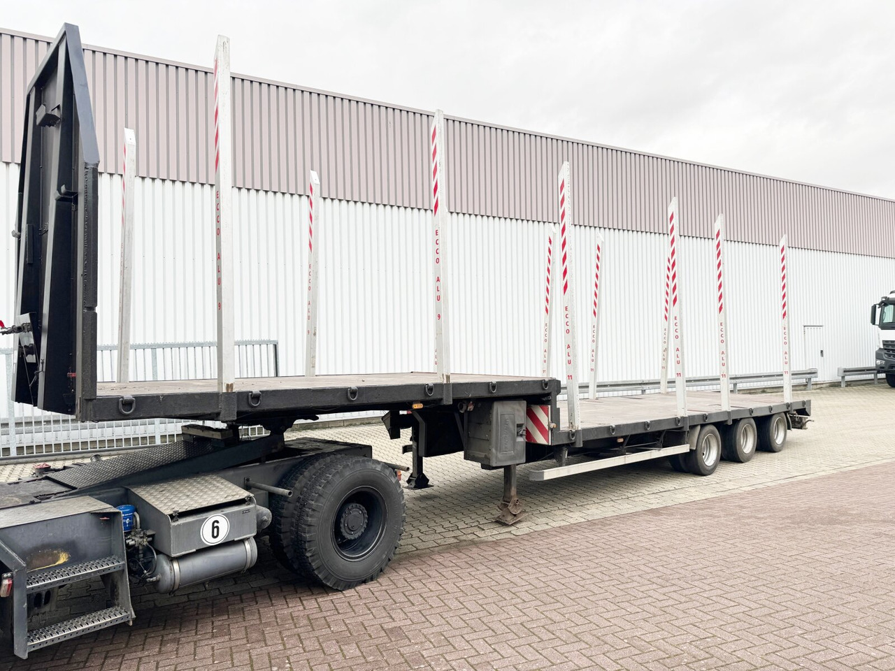 ST1024P4-13,6 SCHROEDER ST1024P4-13,6, Rungen anlegbar - Semi-reboque transporte de madeira: foto 1 ST1024P4-13,6 SCHROEDER ST1024P4-13,6, Rungen anlegbar - Semi-reboque transporte de madeira: foto 1
