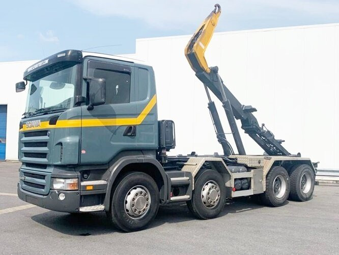 Scania R420 CB 8x4 MNZ R420 CB 8x4 MNZ, Retarder, Euro4 - Camião polibenne: foto 1 Scania R420 CB 8x4 MNZ R420 CB 8x4 MNZ, Retarder, Euro4 - Camião polibenne: foto 1