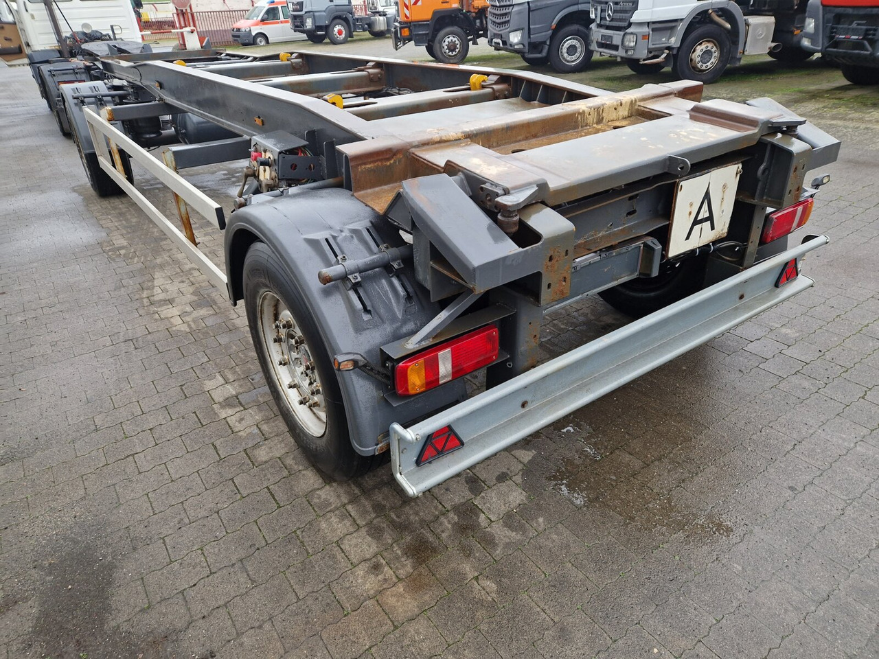 Schmitz Cargobull ACF 18 S ACF 18 S, Schlittenabroller bis 7 m Beh. - Reboque ampliroll/ Multibenne: foto 2 Schmitz Cargobull ACF 18 S ACF 18 S, Schlittenabroller bis 7 m Beh. - Reboque ampliroll/ Multibenne: foto 2