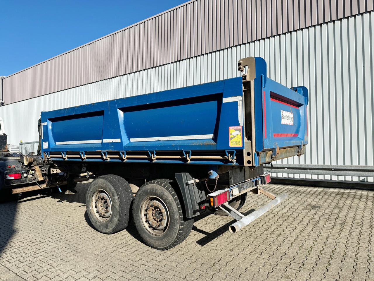 Schmitz Cargobull ZKI 18-4.9 ZKI 18-4.9, Stahlbordwände ca. 10m³, Rahmen Verzinkt - Reboque basculante: foto 5 Schmitz Cargobull ZKI 18-4.9 ZKI 18-4.9, Stahlbordwände ca. 10m³, Rahmen Verzinkt - Reboque basculante: foto 5