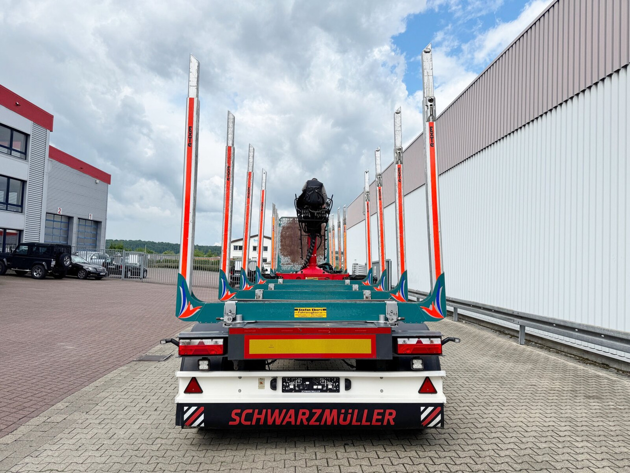 Schwarzmüller 2-Achs Holzanhänger 2-Achs Holzanhänger - Reboque transporte de madeira: foto 5 Schwarzmüller 2-Achs Holzanhänger 2-Achs Holzanhänger - Reboque transporte de madeira: foto 5