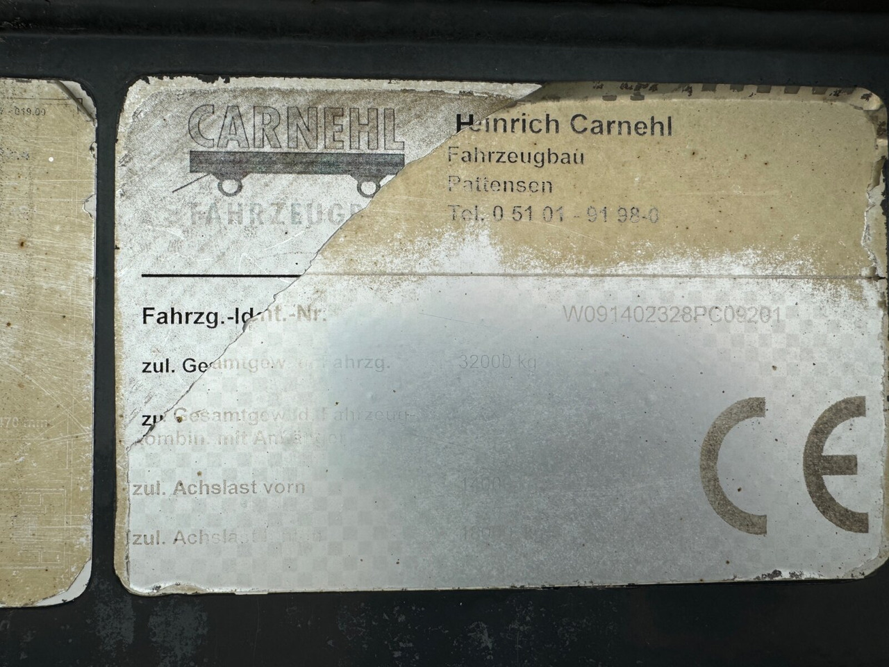 Carnehl CHKS/HH CHKS/HH, Stahlmulde ca. 25m³ - Semi-reboque: foto 2 Carnehl CHKS/HH CHKS/HH, Stahlmulde ca. 25m³ - Semi-reboque: foto 2