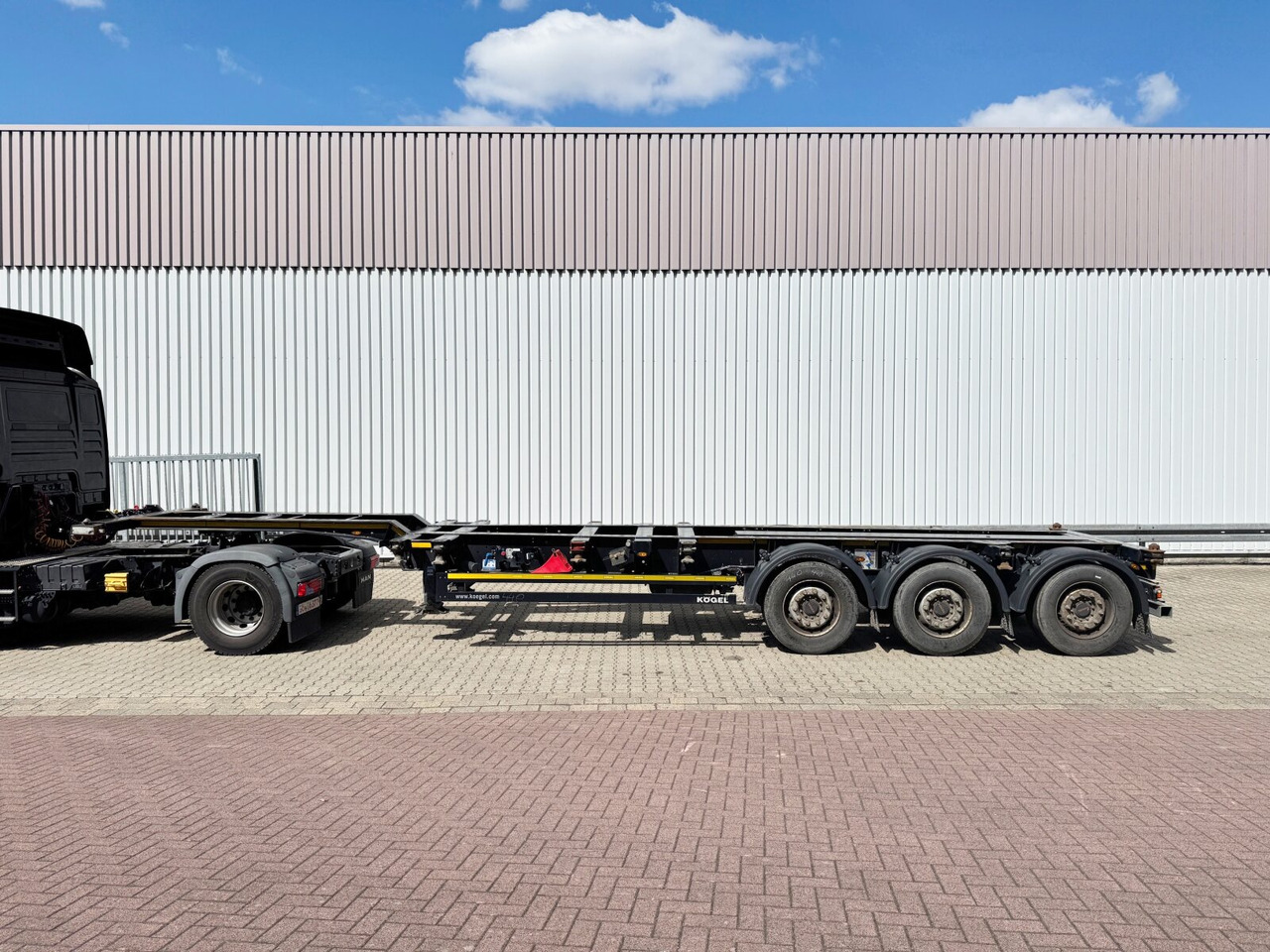 Semi-reboque Kögel Port 45 Simplex Container-Chassis Port 45 Simplex, Container-Chassis, 20/2x20/30/40/45 Fuß, ausziehbar: foto 7