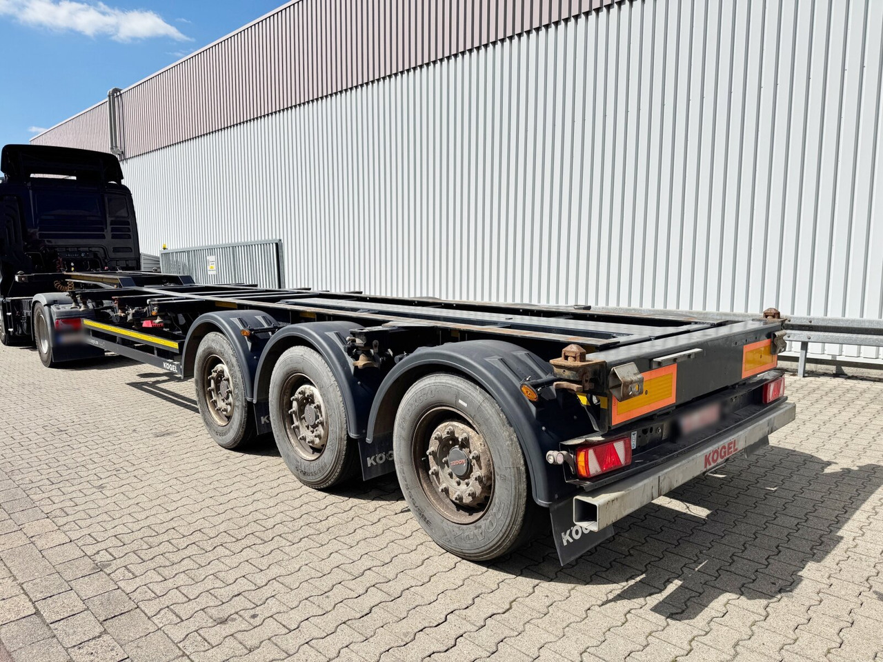 Semi-reboque Kögel Port 45 Simplex Container-Chassis Port 45 Simplex, Container-Chassis, 20/2x20/30/40/45 Fuß, ausziehbar: foto 8