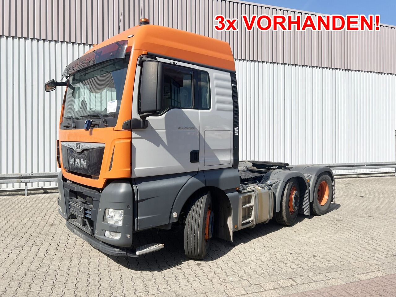 MAN TGX 26.500 6X2/4 BLS TGX 26.500 6X2/4 BLS, Intarder, Vorlauflenk-/lift, Standklima, XXL-Fahrerhaus - Tractor: foto 1 MAN TGX 26.500 6X2/4 BLS TGX 26.500 6X2/4 BLS, Intarder, Vorlauflenk-/lift, Standklima, XXL-Fahrerhaus - Tractor: foto 1
