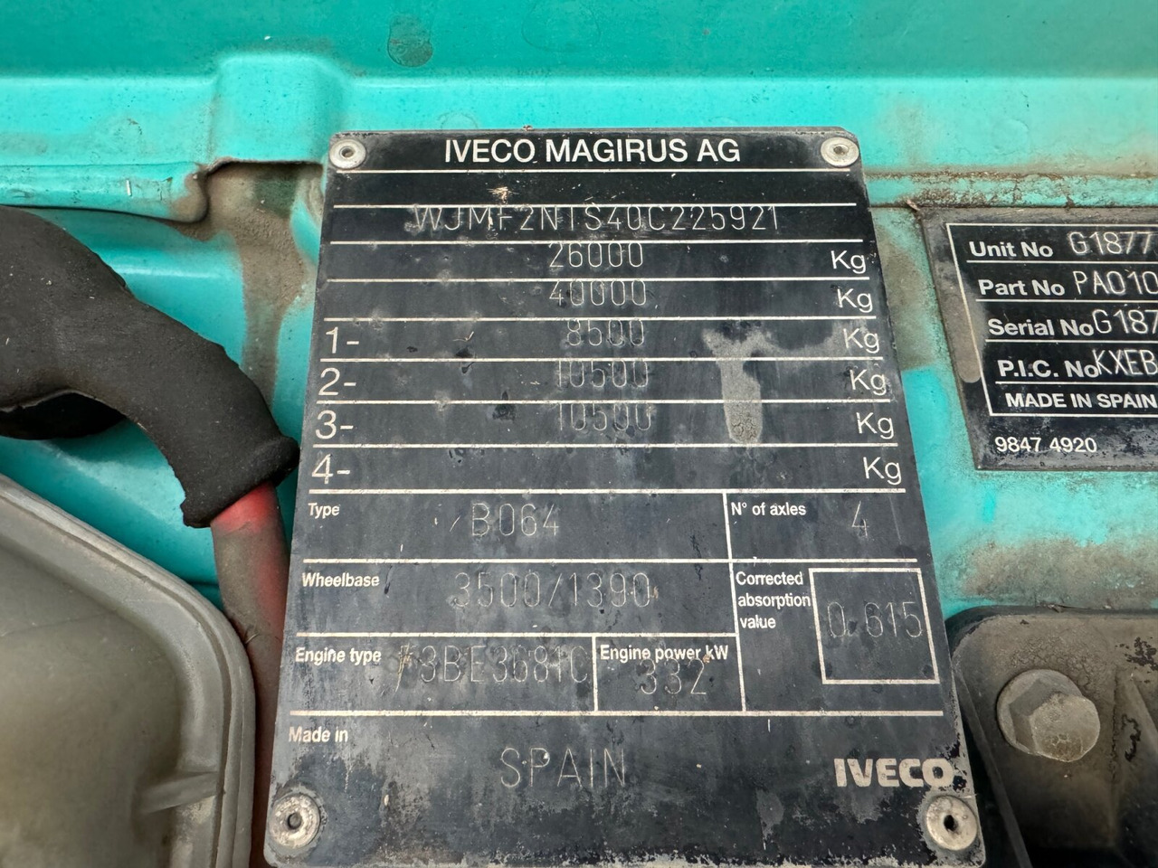 Trakker AD260T45W 6x6 Trakker AD260T45W 6x6 - Camião chassi: foto 5 Trakker AD260T45W 6x6 Trakker AD260T45W 6x6 - Camião chassi: foto 5