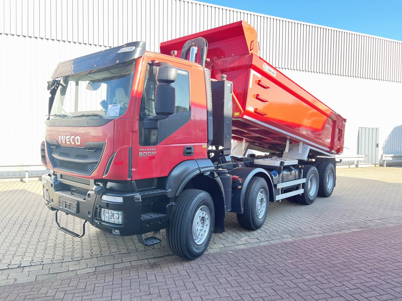 Trakker AD410T50 8x4 Trakker AD410T50 8x4, Stahlmulde ca. 16m³, hydr. Heckklappe - Camião basculante: foto 1 Trakker AD410T50 8x4 Trakker AD410T50 8x4, Stahlmulde ca. 16m³, hydr. Heckklappe - Camião basculante: foto 1