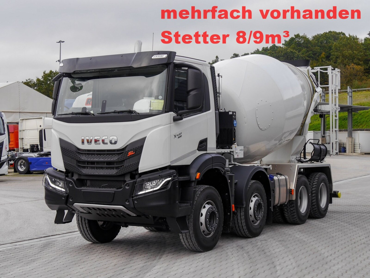 X-Way AD360X40BZ 8x4 X-Way AD360X40BZ 8x4, Stetter Betonmischer ca. 9m³ - Camião betoneira: foto 1 X-Way AD360X40BZ 8x4 X-Way AD360X40BZ 8x4, Stetter Betonmischer ca. 9m³ - Camião betoneira: foto 1