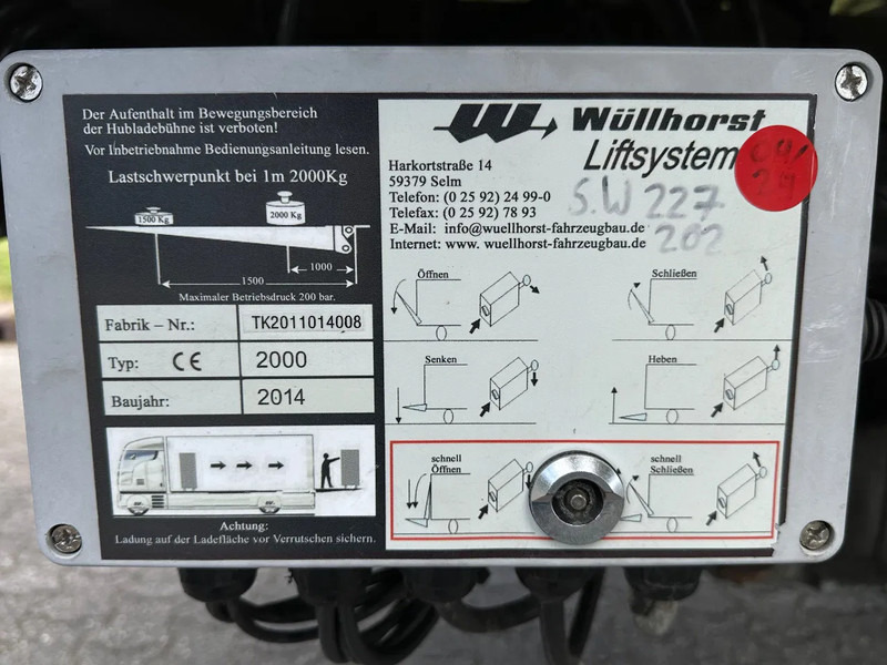 Camião frigorífico MAN TGS 18.360 FRIGOBLOCK FK25 MULTITEMP + LIFT / LADEBORDWAND 2000 KG + EURO 6 + AIRCO: foto 18