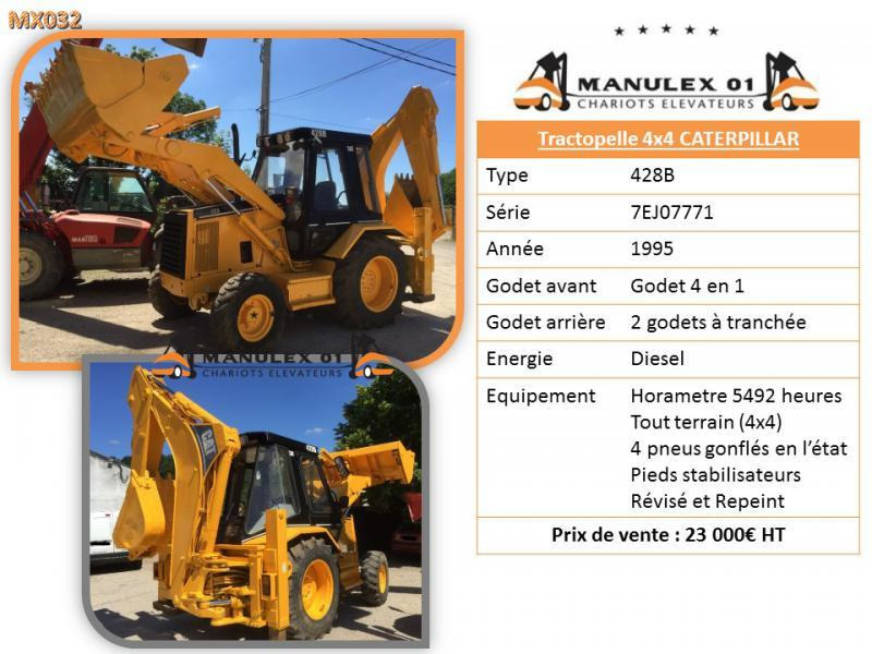 Caterpillar 428 B - Retroescavadeira: foto 5 Caterpillar 428 B - Retroescavadeira: foto 5
