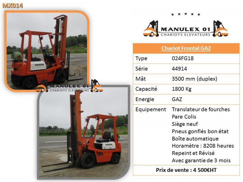 Toyota 024FG18 - Empilhadeira: foto 4 Toyota 024FG18 - Empilhadeira: foto 4