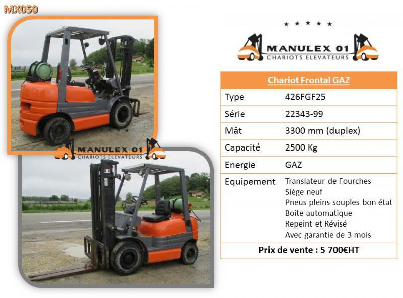 Toyota 426FGF25 - Empilhadeira: foto 5 Toyota 426FGF25 - Empilhadeira: foto 5