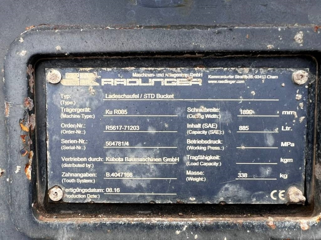Pá carregadora de rodas CAT 908 H: foto 11