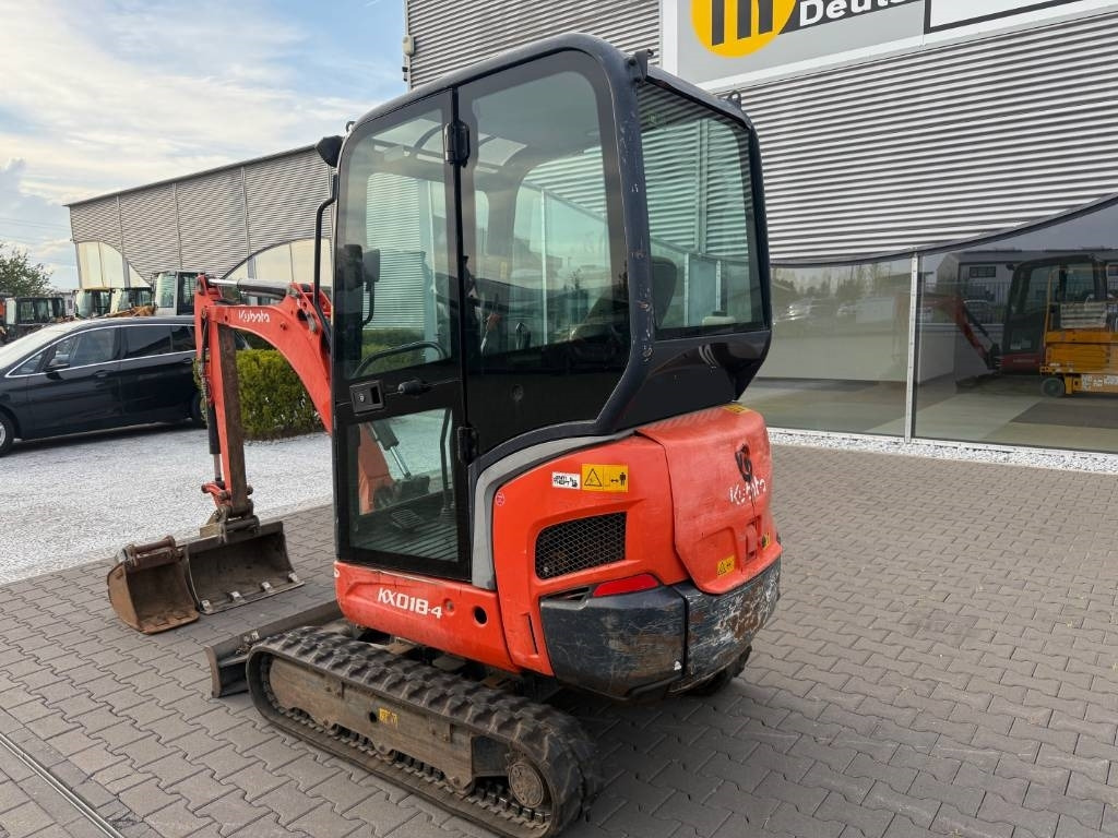 Kubota KX 018-4 - Mini escavadeira: foto 2 Kubota KX 018-4 - Mini escavadeira: foto 2