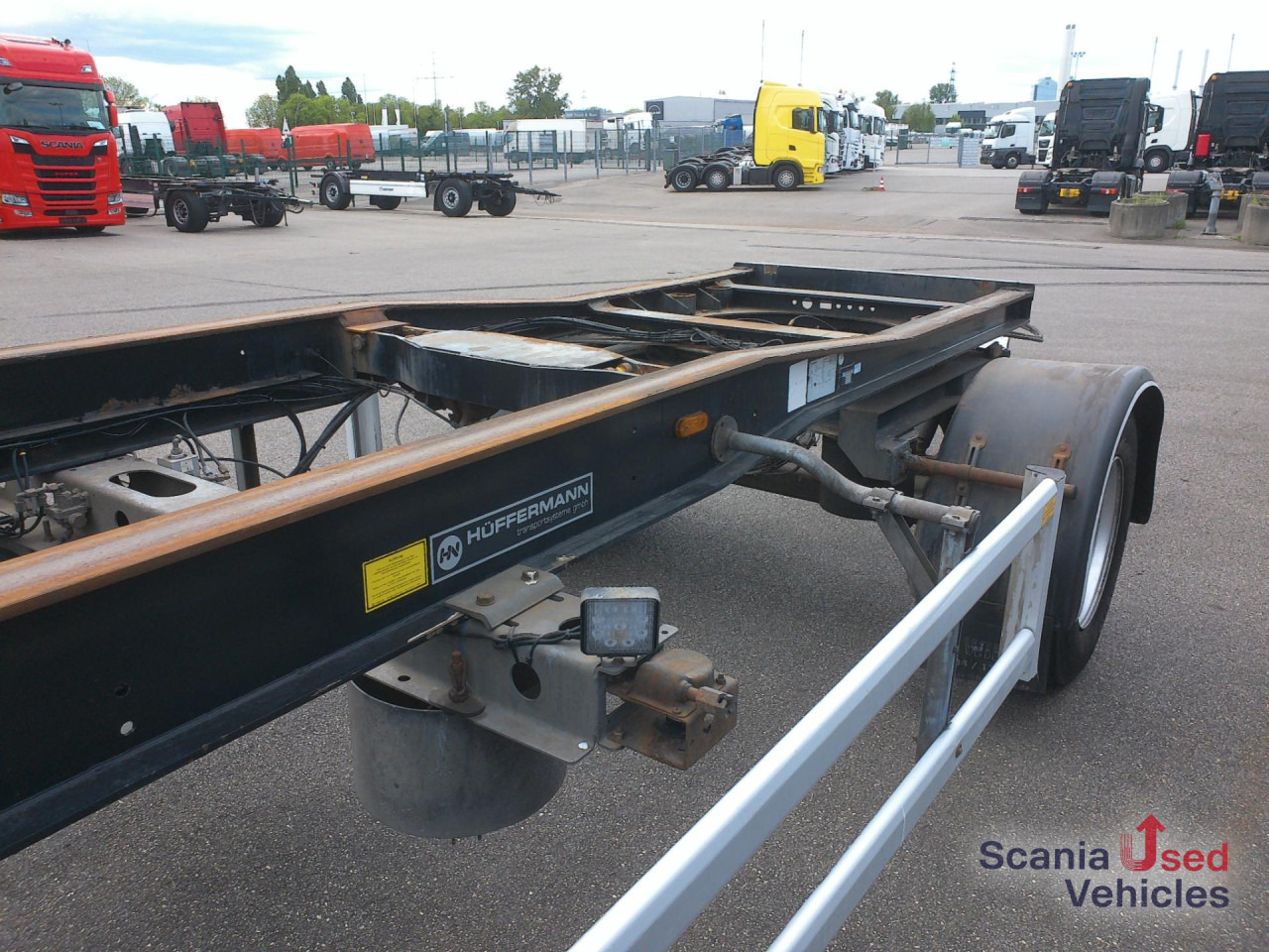 HUEFFERMANN HSA 1870LS f. Abrollbehälter - Reboque ampliroll/ Multibenne: foto 5 HUEFFERMANN HSA 1870LS f. Abrollbehälter - Reboque ampliroll/ Multibenne: foto 5
