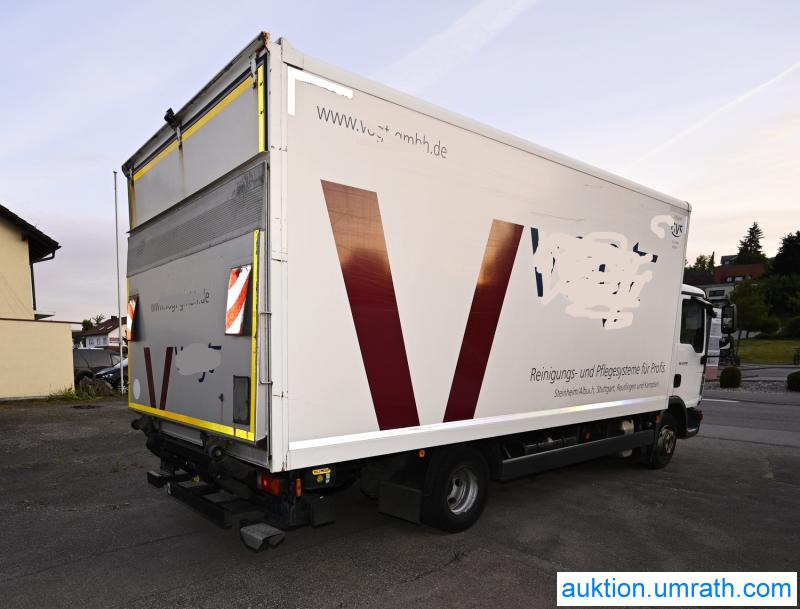 Camião furgão MAN MAN TGL 12.250 4x2 L/BL Koffer Ladebordwand Klimaautomatik NAVI Luftfederung Automatikgetriebe EURO 6: foto 6