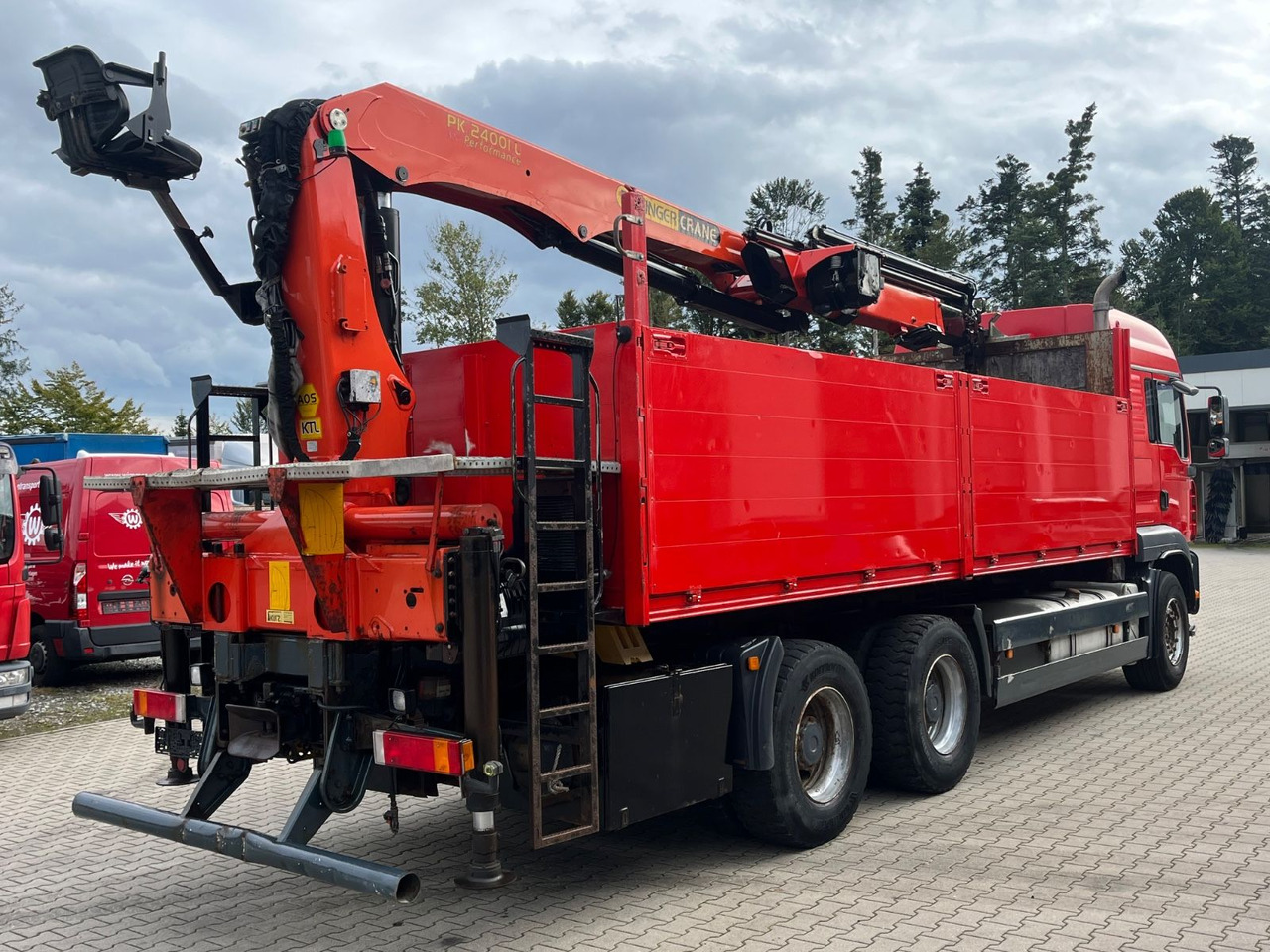 MAN TGA 26.480 mit Palfinger PK 24001L mit Winde - Camião de caixa aberta/ Plataforma, Camião grua: foto 5 MAN TGA 26.480 mit Palfinger PK 24001L mit Winde - Camião de caixa aberta/ Plataforma, Camião grua: foto 5