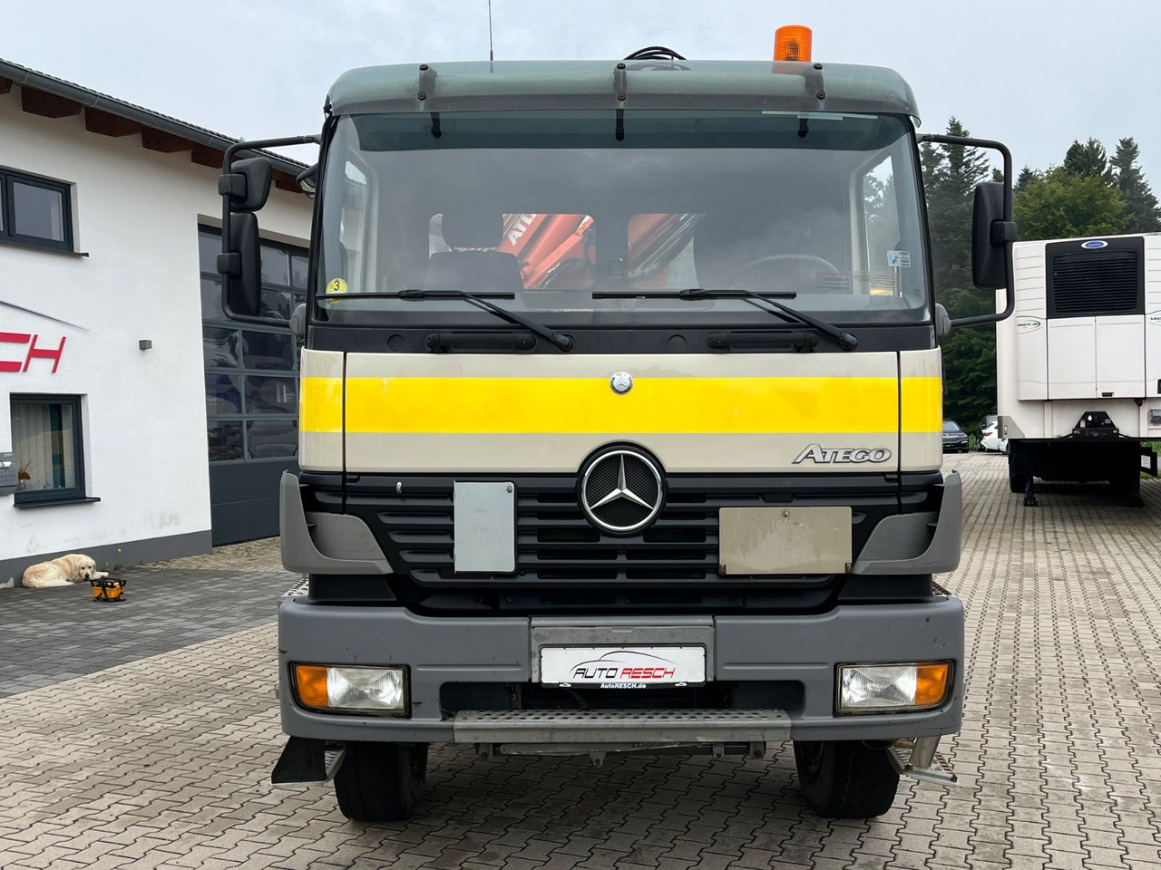 Mercedes-Benz Atego 1823 4x4 Kipper mit Kran Atlas 125.2 Funk - Camião basculante, Camião grua: foto 5 Mercedes-Benz Atego 1823 4x4 Kipper mit Kran Atlas 125.2 Funk - Camião basculante, Camião grua: foto 5