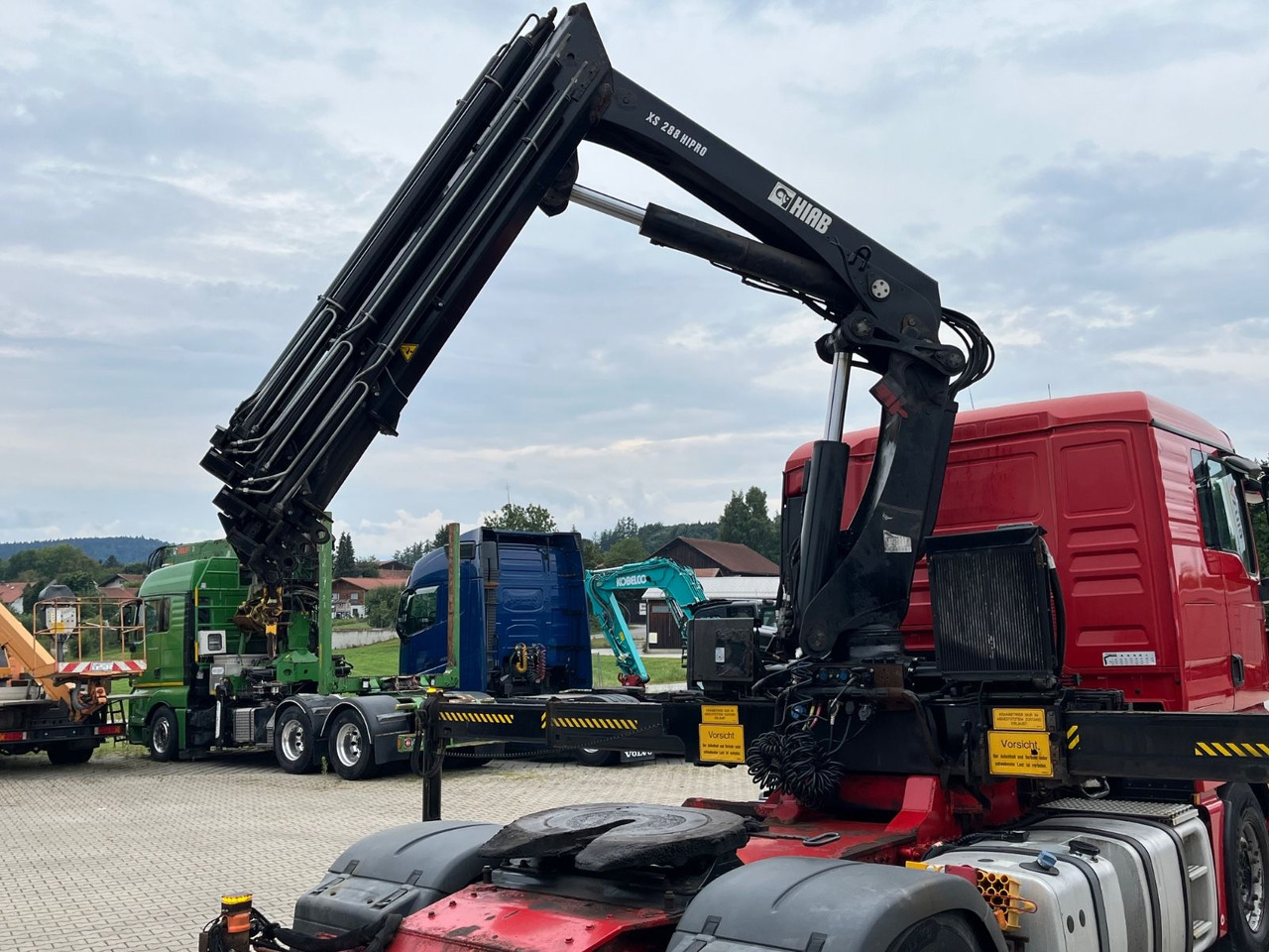 MAN TGX 18.400 mit Kran HIAB 288E P-5 HIPRO - Tractor: foto 5 MAN TGX 18.400 mit Kran HIAB 288E P-5 HIPRO - Tractor: foto 5
