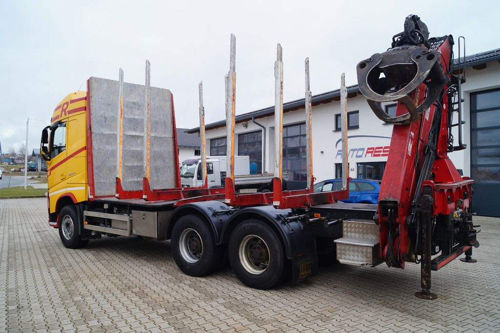 Volvo FH 500 Holztrans. mit Penz 12Z9 Holzkran - Camião de transporte de madeira, Camião grua: foto 4 Volvo FH 500 Holztrans. mit Penz 12Z9 Holzkran - Camião de transporte de madeira, Camião grua: foto 4
