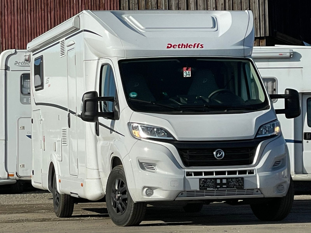 Dethleffs Just T 7052 EB mit Hubbett,Fiat,Markise,RFK,Navi - Autocaravana perfilada: foto 1 Dethleffs Just T 7052 EB mit Hubbett,Fiat,Markise,RFK,Navi - Autocaravana perfilada: foto 1