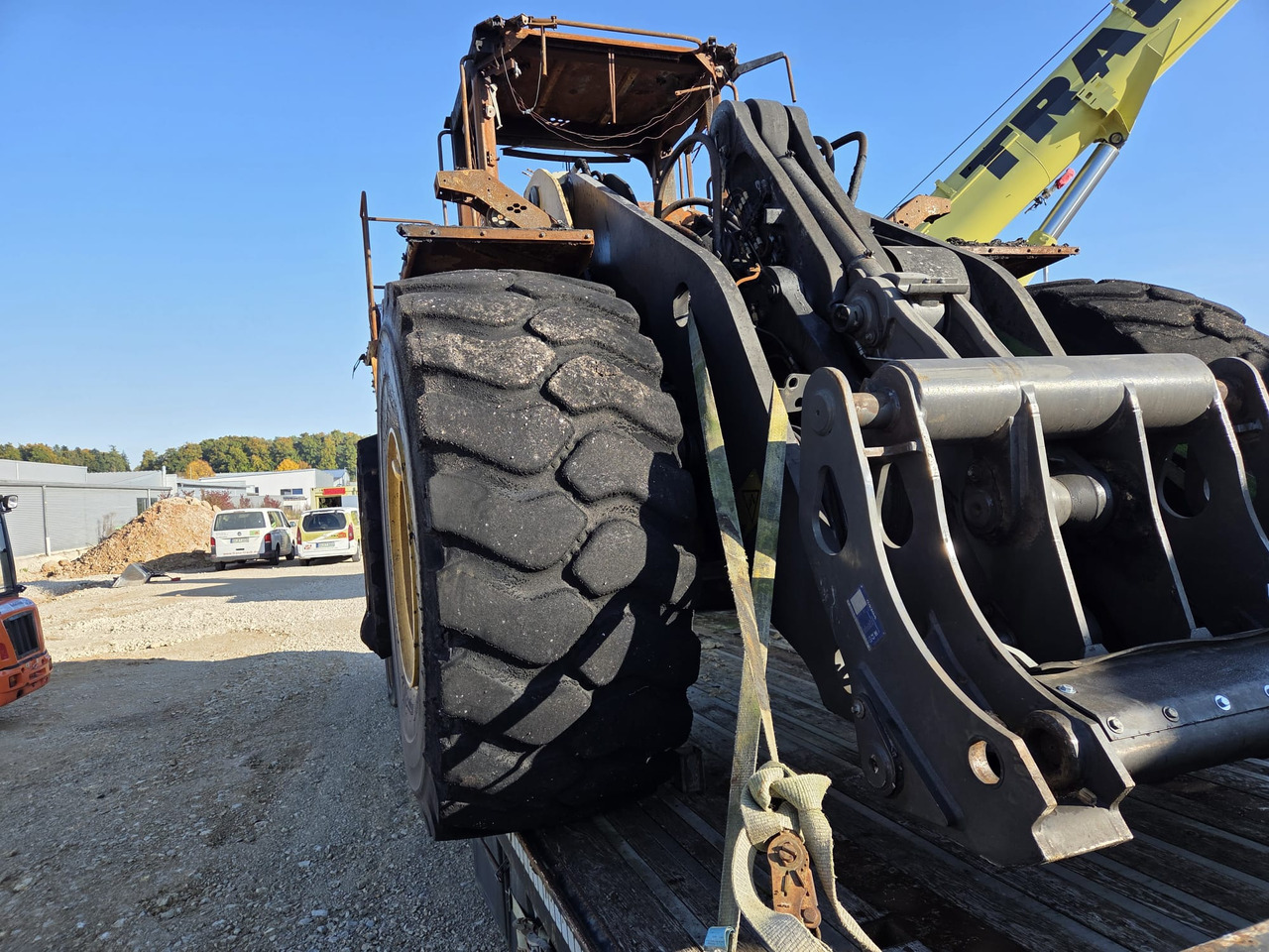 VOLVO L150 Bj: 2020 Brandschaden hydr. Schnellwechsler - Pá carregadora de rodas: foto 2 VOLVO L150 Bj: 2020 Brandschaden hydr. Schnellwechsler - Pá carregadora de rodas: foto 2