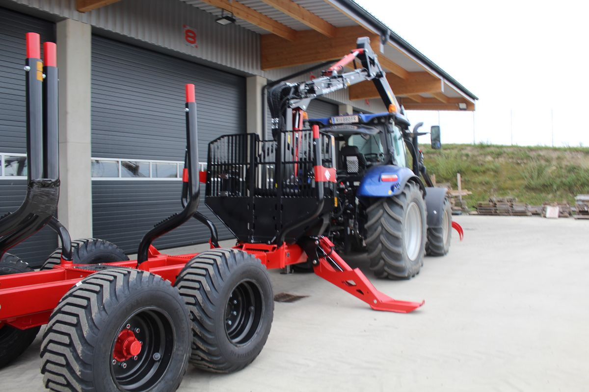 Reboque florestal novo Farmi FT 12 2WD - CR89 - 9,0m Kran - Radantrieb BB250: foto 23