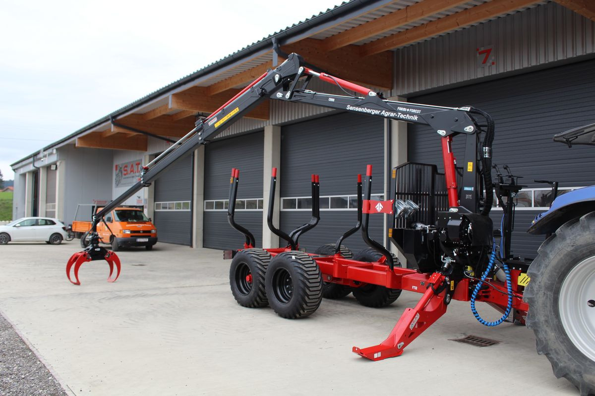 Reboque florestal novo Farmi FT 12 2WD - CR89 - 9,0m Kran - Radantrieb BB250: foto 10