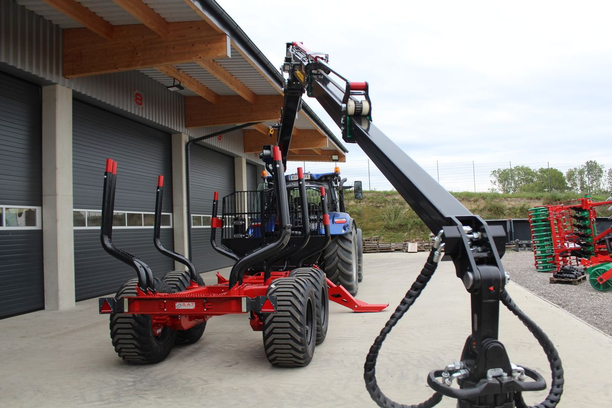 Reboque florestal novo Farmi FT 12 2WD - CR89 - 9,0m Kran - Radantrieb BB250: foto 14