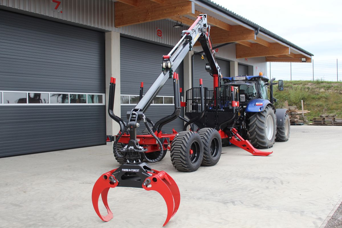 Reboque florestal novo Farmi FT 12 2WD - CR89 - 9,0m Kran - Radantrieb BB250: foto 13