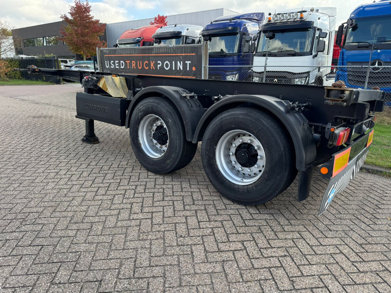 Krone 2-Axle / Chassis / BPW / TUV: 2-2026 / Belgium Trailer - Semi-reboque transportador de contêineres/ Caixa móvel: foto 2 Krone 2-Axle / Chassis / BPW / TUV: 2-2026 / Belgium Trailer - Semi-reboque transportador de contêineres/ Caixa móvel: foto 2