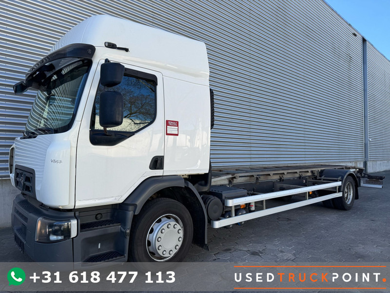Renault D16 / BDF / Wide / 4 In Stock / TUV: 6-2025 / Belgium Truck - Camião transportador de contêineres/ Caixa móvel: foto 1 Renault D16 / BDF / Wide / 4 In Stock / TUV: 6-2025 / Belgium Truck - Camião transportador de contêineres/ Caixa móvel: foto 1