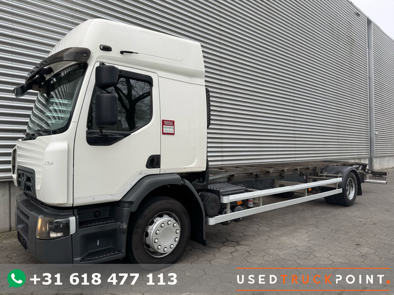 Renault D16 / BDF / Wide / 4 In Stock / Tuv: 6-2025 / Belgium Truck - Camião transportador de contêineres/ Caixa móvel: foto 1 Renault D16 / BDF / Wide / 4 In Stock / Tuv: 6-2025 / Belgium Truck - Camião transportador de contêineres/ Caixa móvel: foto 1