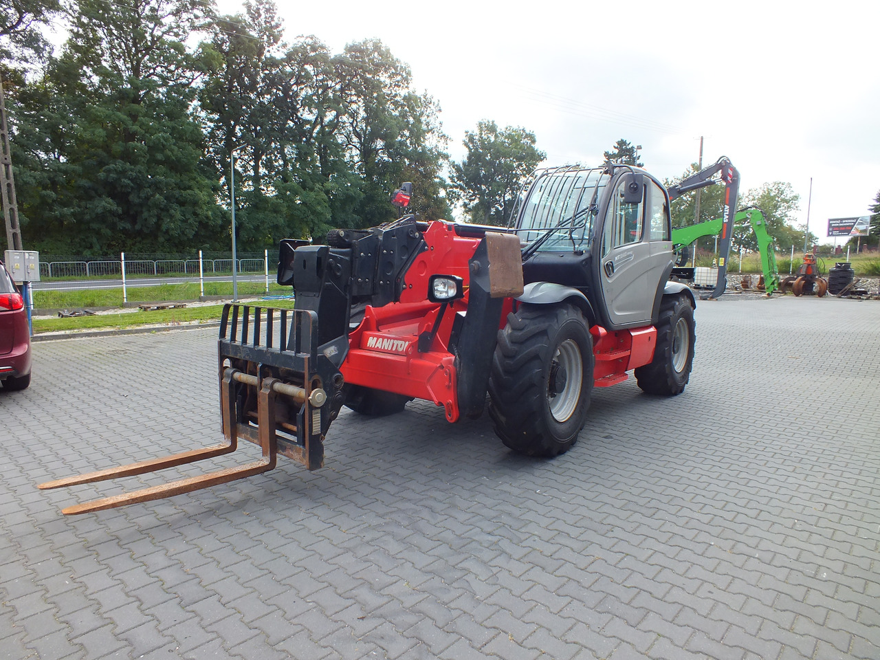 MANITOU MT1840 - Pá carregadora telescópica por Escavadeira: foto 2 MANITOU MT1840 - Pá carregadora telescópica por Escavadeira: foto 2